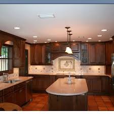 Dark Cabinets With Terra Cotta Tile Floor Terra Cotta Tiles Floors Kitchen Flooring Dark Kitchen Cabinets