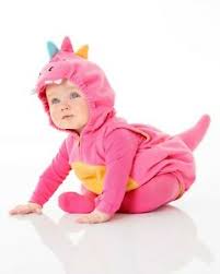 Details About Carters Pink Dragon Halloween Costume Size 3 6 Months Girls 3 Piece Set