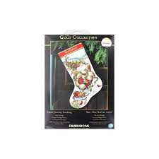 Buy online with free uk delivery! Dimensions Cross Stitch Kit Stocking Santa Sjourny Walmart Com Walmart Com