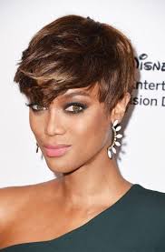 The tyra banks short hairstyles can convert your appearance and assurance all through an occasion when you might need it the most. Picture Of Tyra Banks S Short And Layered Fringe Haircut