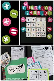 The Equation Station Math Enrichment Fifth Grade Math Third Grade Math