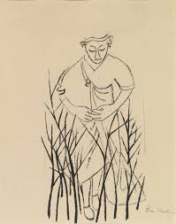 Ben Shahn Untitled Drawing Series 1948 Ben Shahn Drawings Illustration Art