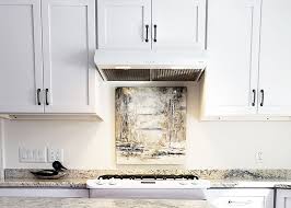 Using a flat scraper, remove the old backsplash tile. Designer Glass Mosaics Kitchen Backsplash