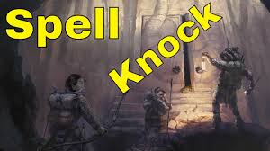 D D Spell 5e Knock Youtube