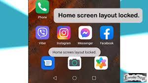 Have you or anyone else deleted or moved your icons from the home screen layout. How To Unlock Home Screen Layout Samsung Lisbdnet Com