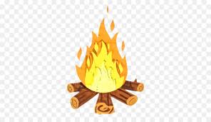 Campfire Cartoon Fire pit campfire flame, cartoon camp fire, orange, computer wallpaper, flower png.