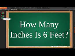 An inch is the name of a unit of length in a number of different systems, including imperial units, and united states customary units. How Many Inches Is 6 Feet Youtube