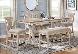 Find the dining room table and chair set that fits both your lifestyle and budget. Picture Of Nantucket Breeze Bisque 3 Pc Counter Height Dining Room From Dining Room Sets Dining Room Sets Outdoor Dining Furniture Affordable Dining Room Sets