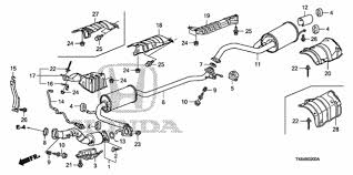 The online catalog we provide will get you through the ordering process safely and securely. Exhaust Pipe Muffler For 2009 Honda Fit Honda Parts Online