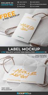 Label 2 Free Psd Mockups
