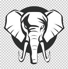 African Elephant Drawing Png Animals Art Artwork Black Black And White Elephant Drawing African Elephant Elephant