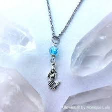 Mermaid Glow Galaxy Glass Orb Necklace