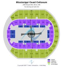 Mississippi Coast Coliseum Tickets In Biloxi Mississippi