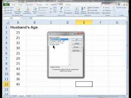 Excel 2010 Data Analysis Youtube