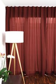 Magnetische raffhalter holdback für gardinen und vorhänge aus plexiglas gefertigt. Roter Vorhang Online Preise Gratis Stoffmuster Vorhang123 At