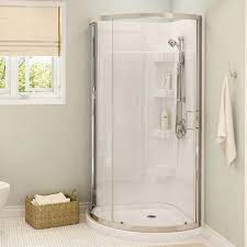 Maax Cyrene Round Corner Shower Kit Corner Shower Kits Corner Shower Corner Shower Units
