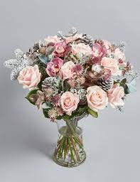 Gone is the 3 pm cut off time for taking orders for same day delivery in london and in the new revised 6 pm cut off time for same day delivery. 17 Beautiful Christmas Flowers To Buy For The Festive Season Beautiful Bouquet Of Flowers Christmas Bouquet Christmas Flowers