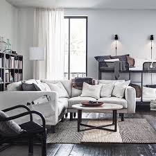 The Perfect Living Room Starts With Plenty Of Seating Endless Combinations Of The Ikea Norsborg Series Makes Room For E For Hemmet Mobler Hemma Lyxiga Sovrum