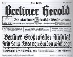 It Would Be Cool To Get Old Fashioned Newspaper Font And Writing On The Set Maybe Select German Words Can Flash Up Jornalismo