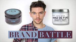 Provides the long lasting hold and style control. Hanz De Fuko Gravity Paste Vs American Crew Fibre Brand Battle Youtube