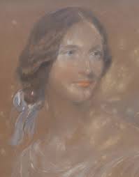 Fine Antique Victorian Chalk Portrait Drawing signed & dated 1850 by JOHN  HAYTER