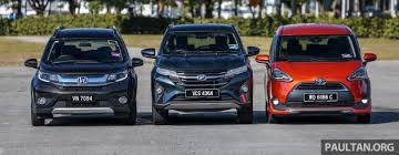 Underrated masyado ang mobilio at ertiga parating wala sa choices. Driven Perodua Aruz Vs Honda Br V Vs Toyota Sienta