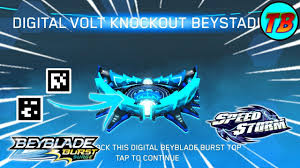 Como escanear qualquer qr code no beyblade burst app follow me on twitter: Volt Knockout Beystadium Qr Code Beyblade Burst Surge Youtube