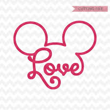 Use these free mickey head #41837 for your personal projects or designs. Mickey Mouse Head Svg Mickey Head Love Svg And Png File Etsy