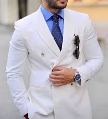 Long Island Custom Suits Long Island Custom Shirts Long Island Wedding Suits Mens White Suit Mens Fashion Suits Men Suits Blue