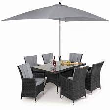 Maze Rattan S La Weave Is A Hardy Durable Synthetic Poly Rattan The 6 Seat Rectangular Dinin Rattan Dining Chairs Rattan Garden Furniture Rectangle Dining Set