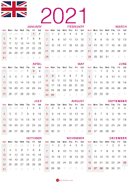 Printable april 2021 calendar enjoy the benefits of this feeling of happiness and get a blank april 2021 calendar so you can feel inspired and motivated by setting yourself daily goals. 2021 Calendar Uk In 2021 Calendar Printables Free Printable Calendar Print Calendar