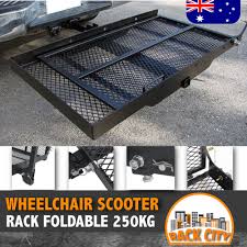 Check spelling or type a new query. Wheelchair Power Scooter Folding Disability Carrier Rack Foldable Ramp Mobility