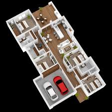If you are looking for modern house plans that includes architectural drawings too, please check out our 10 plan pack here: Low Cost 4 Bedroom House Floor Plan Design 3d House Storey