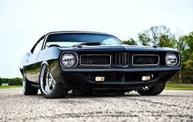 Image result for Formal Black 1973 Barracuda