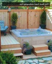Maybe you would like to learn more about one of these? 12 Small Backyard Landscaping Ideas On A Budget Hot Tub Backyard Hot Tub Garden Hot Tub Outdoor