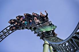 With a roller coaster helix, you will be feeling the positive g's. Helix Liseberg Wikipedia