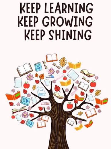 Keep leaning 📖 Keep growing 🌴 Keep shining ☀️