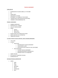 Image result for Trauma Evaluation