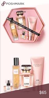 Victoria S Secret Love Gift Set Gift Includes 2 Eau De Parfums 1 7 Oz 0 25 Oz Mini Shimmer Fragrance Oil 1 7 Oz Fr Love Gifts Gift Set Victoria Secret