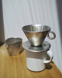Silver Coffee Dripper Coffee Dripper Coffee Coffee Accessories