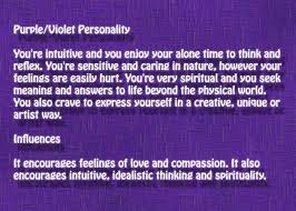 Purple Violet Personality Affects Aura Colors Meaning Aura Colors Purple Aura