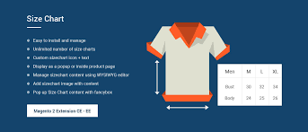 product sizechart magento 2 extension documentation