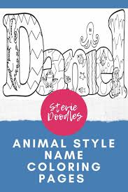 There are tons of great resources for free printable color pages online. Daniel Free Animal Coloring Page Name Coloring Pages Coloring Pages Free Printable Coloring Pages