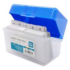 An index card is a useful tool for writing down and organizing useful information about specific subjects. Pen Gear Ps Ruled Index Card Boxes 3 5 Pack 1 Blue Red Black Walmart Com Walmart Com