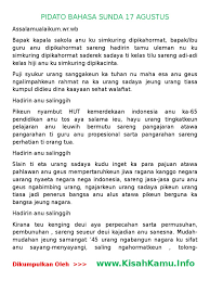 Urang pidato upacara download senin singkat dakwah kumpulan tanjung tos contoh pidato guruku pahlawanku doc pidato pada bendera. Pidato Bahasa Sunda Tentang Jasa Guru Masnurul