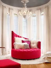 Different types of hot pink bedding to choose from. White Modern Glam Sitting Area With Hot Pink Chair Contemporary Bedroom Bedroom Design Home