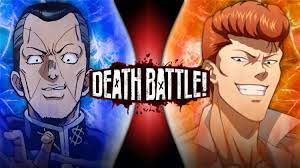 Okuyasu Nijimura VS Kazuma Kurabawa (JoJo's Bizarre Adventure VS Yu Yu  Hakusho) : r/DeathBattleMatchups