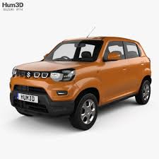 Suzuki Maruti S Presso 2019 Suzuki Car Model Car 3d Model