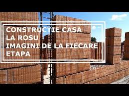 Constructie/proiectare/vanzare case in sistem amvic si clasic. Constructie Casa La Rosu De La Fundatie La Acoperis Duplex Parter Cu Doua Dormitoare Youtube