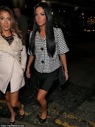 She's the fashion model that came third in the 2006 ford supermodel and later got signed by the same agency. Tulisa Forgets Court Woes And Debuts Inky Black Hair On Night Out Daily Mail Online